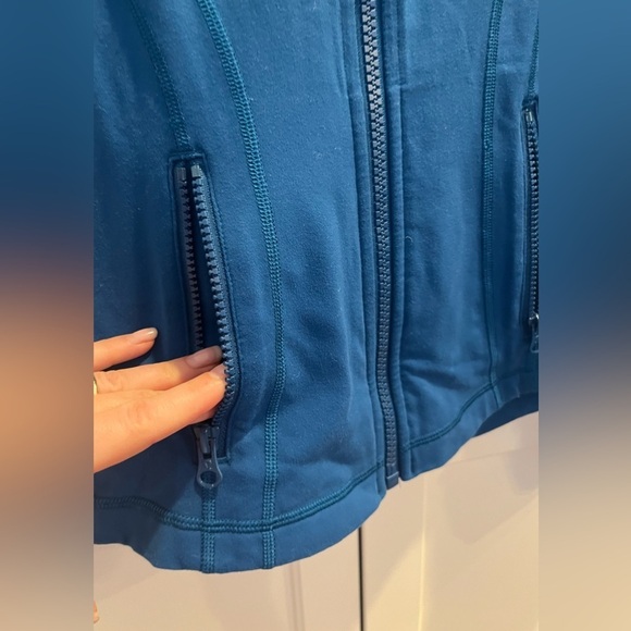 Lululemon Define Jacket Size 4 Blue - Picture 4 of 7